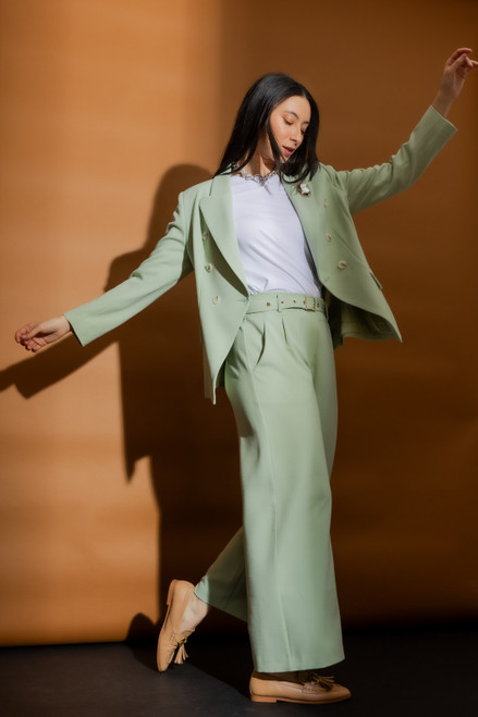 Mint Arch Wide Leg Pant