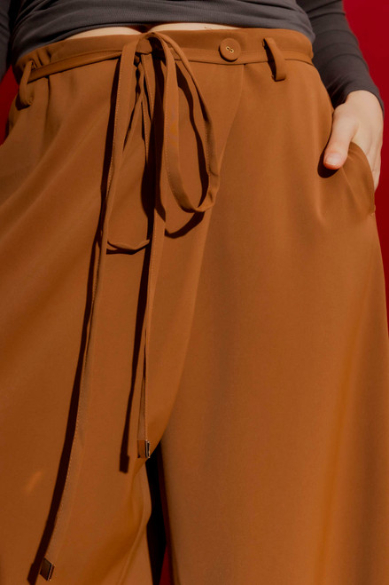 Copper Euro Wrap Pants- FINAL SALE
