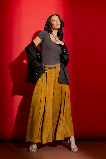 Steel Tencel Essential Cap Sleeve Top