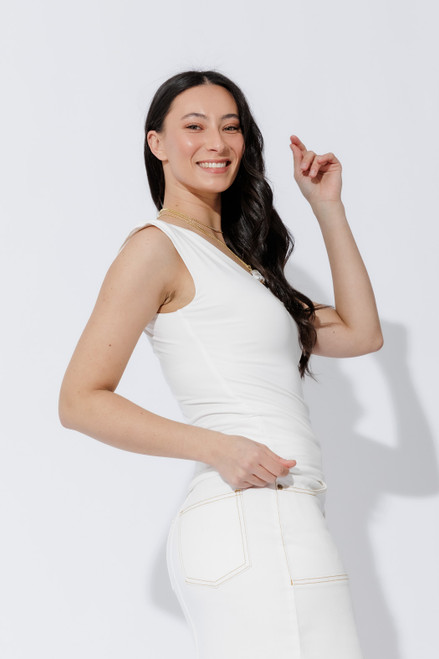 White Tencel Lust Cami White Tencel Lust Cami