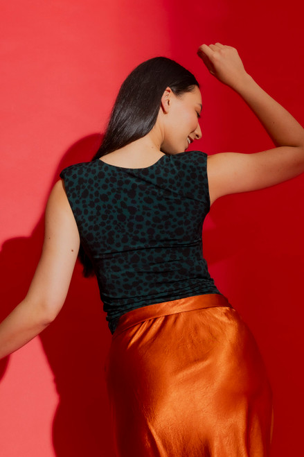 Jade Animal Jersey Lust Cami