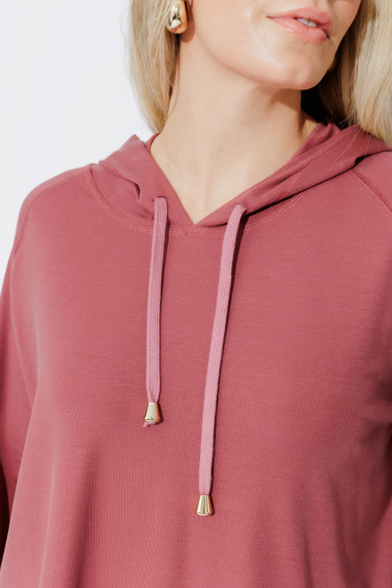 Rose Tencel Hoodie