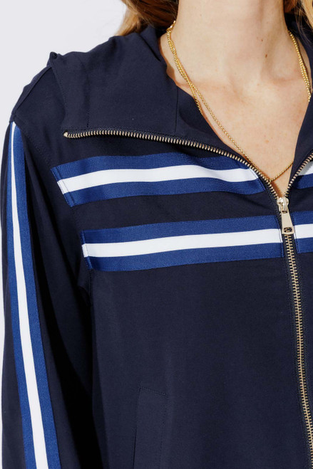 Navy Luxe Street Jacket