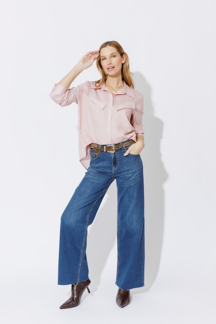 Pink Angle Pocket Shirt