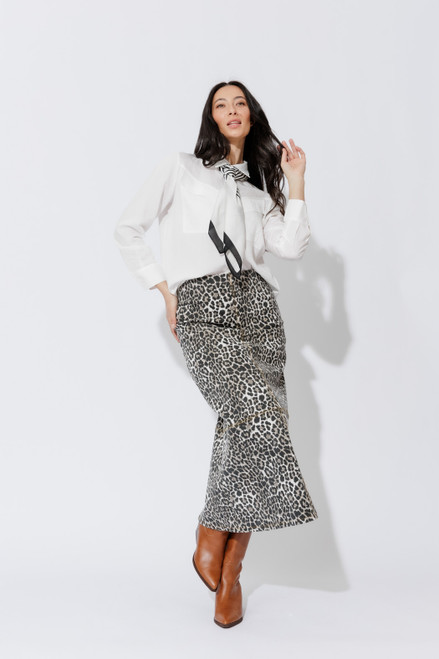 White Angle Pocket Shirt