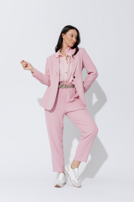 Pink Euro Paperbag Pant