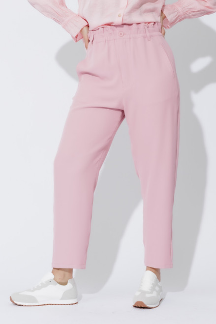 Pink Euro Paperbag Pant