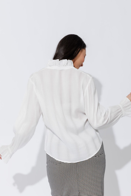 White Frill Shirt
