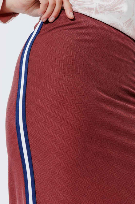Cranberry Sport Bias Skirt