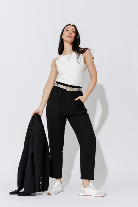 Black Euro Paperbag Pant Black Euro Paperbag Pant