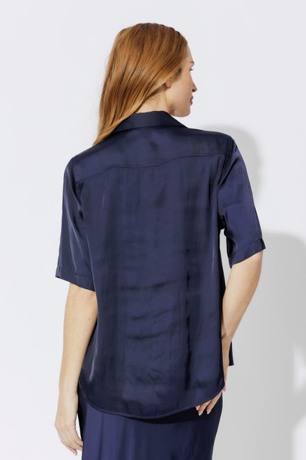 Navy Cargo Asana Shirt