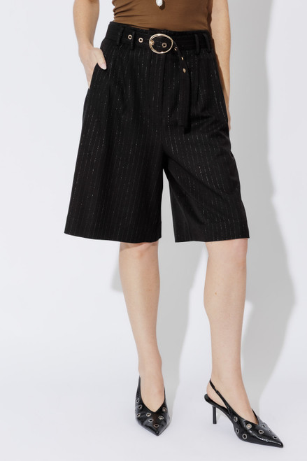 Black Lurex Cleo Short