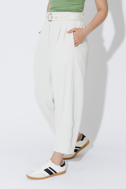 Ecru Euro Barrel Cleo Pant Ecru Euro Barrel Cleo Pant
