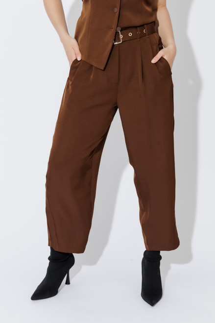 Chocolate Euro Barrel Cleo Pant Chocolate Euro Barrel Cleo Pant