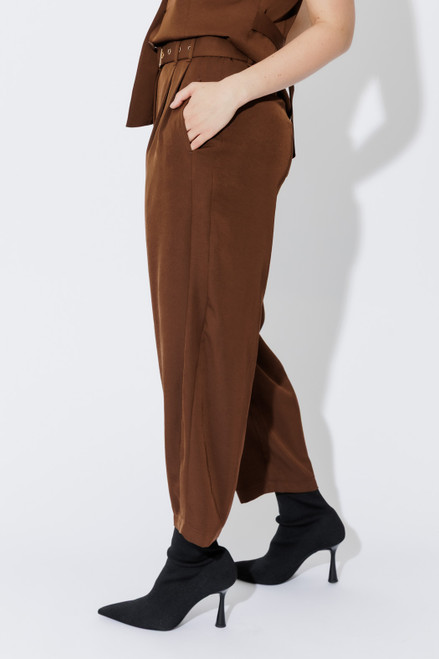 Chocolate Euro Barrel Cleo Pant Chocolate Euro Barrel Cleo Pant