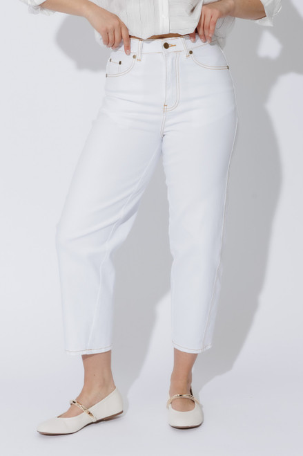 White Barrel Jean White Barrel Jean