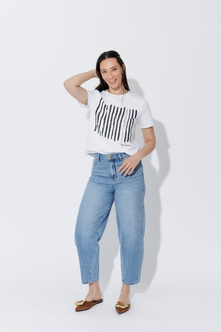 Lines T-Shirt - White