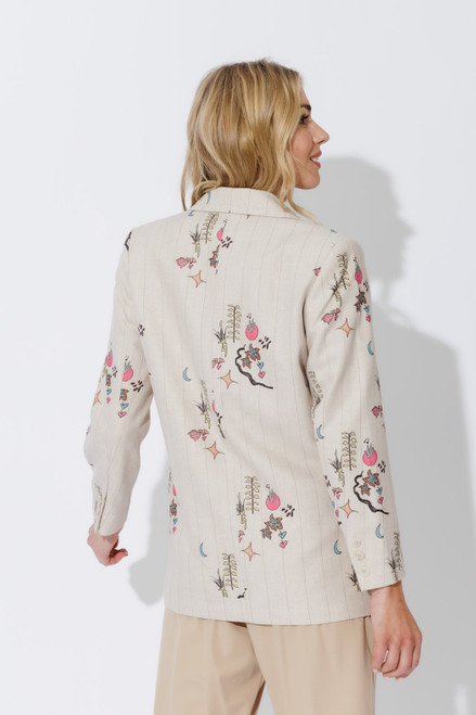 Sketched Boyfriend Blazer