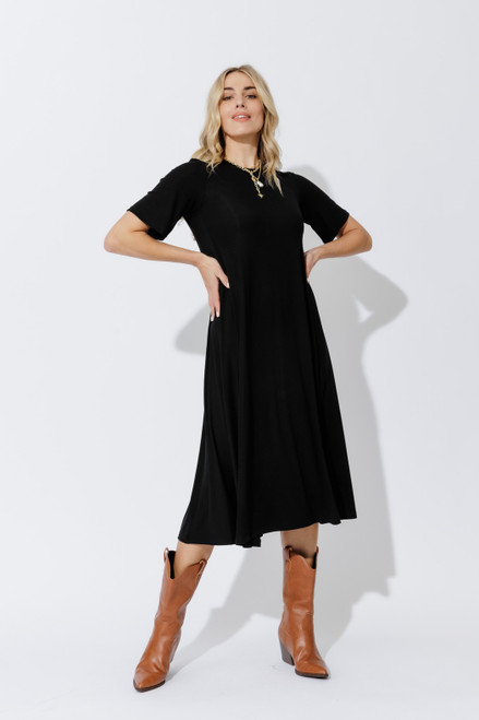 Black Tencel Bella Dress
