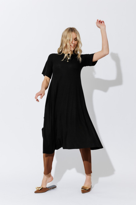 Black Tencel Bella Dress