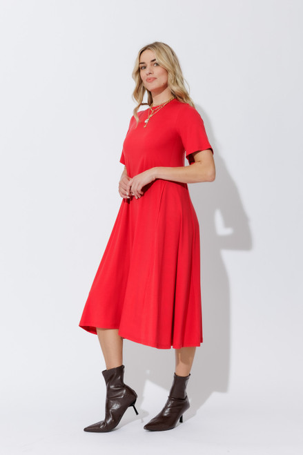 Red Tencel Bella Dress