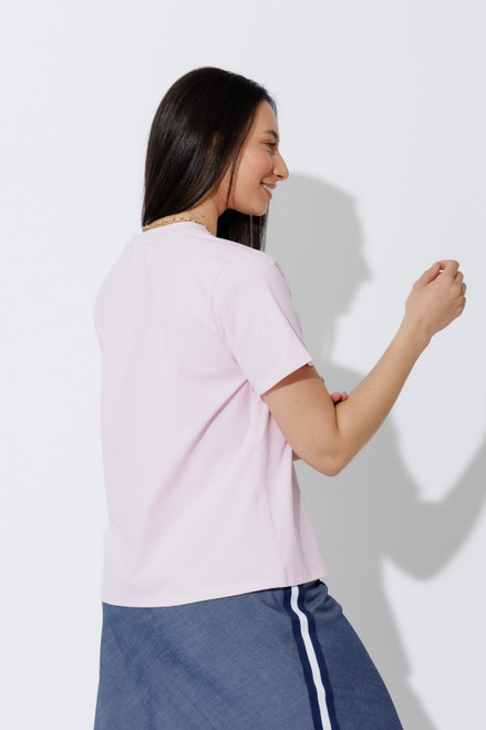 Pink Bustier T-Shirt