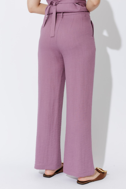 Berry Lyocell Pintuck Pants