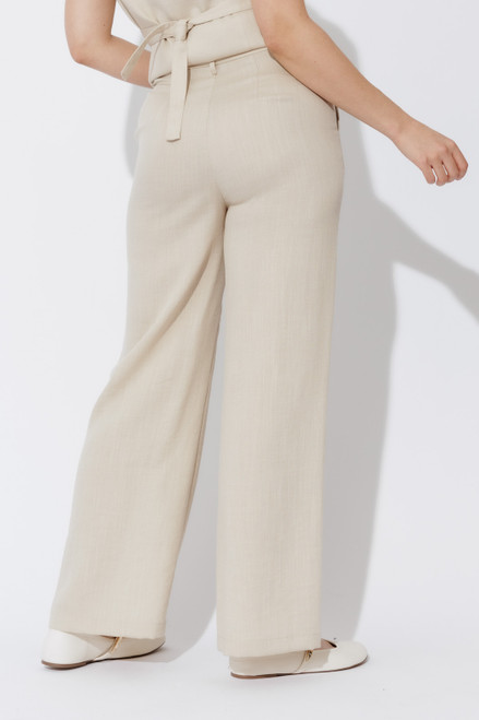 Oatmeal Lyocell Pintuck Pant