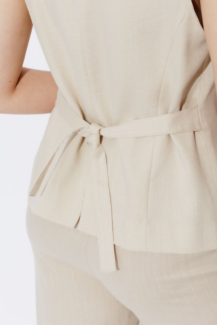 Oatmeal Lyocell Vest