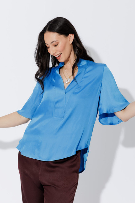 Electric Milan Fluted Blogger Shirt