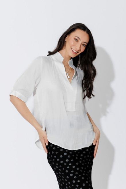 White Milan Blogger Shirt