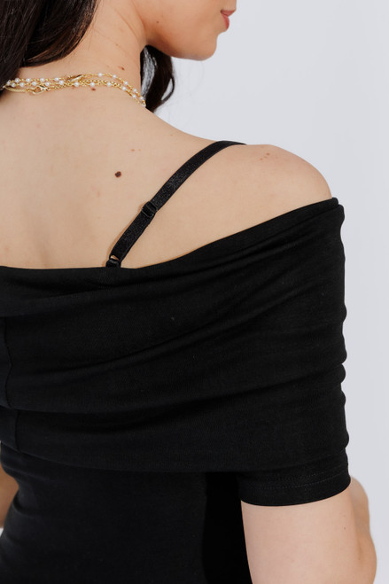 Black Tencel Boho Dress