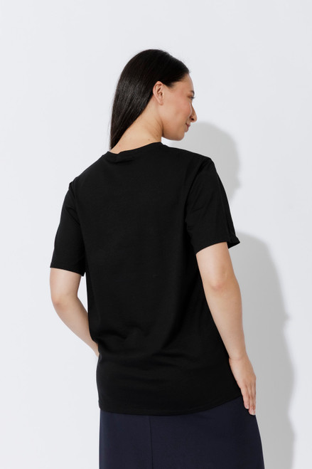 Black Glove Print T-Shirt
