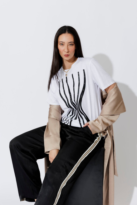 White Hourglass T-Shirt