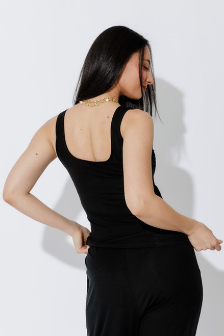 Black Tencel Body Cami