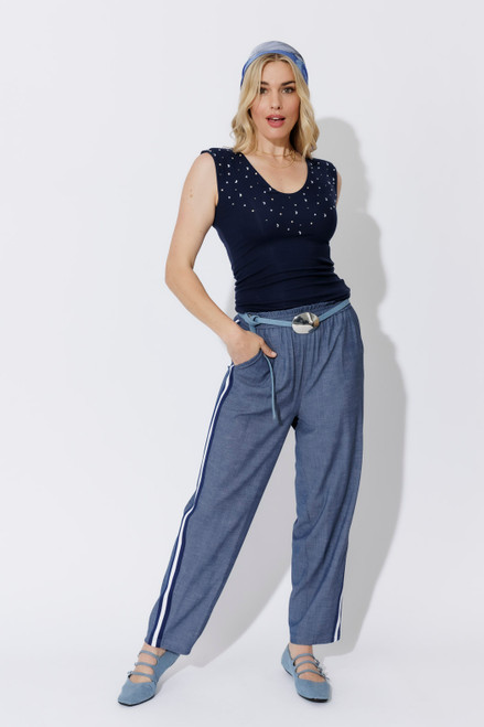 Navy Sparkle Lust Cami