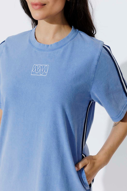 Cornflower Washed Mini Sport Dress