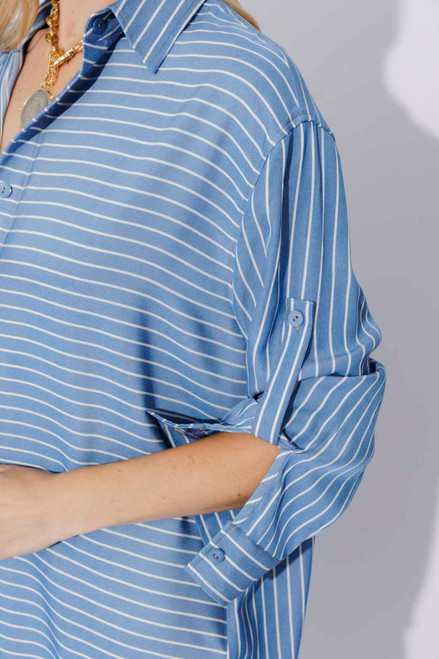Stripe Soft Denim Shirt