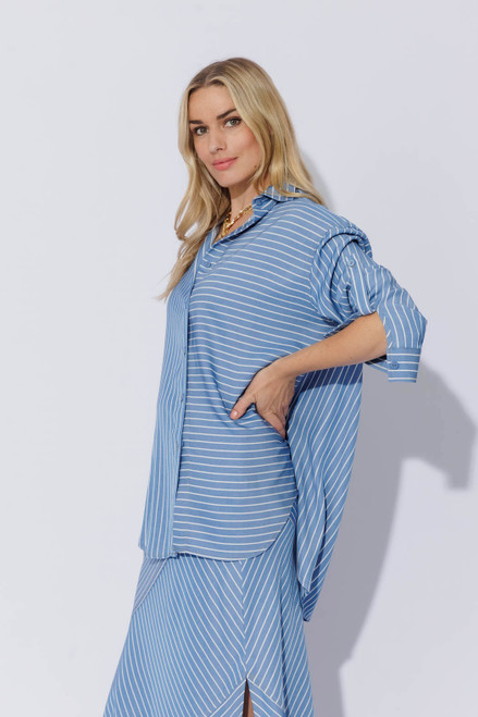 Stripe Soft Denim Shirt