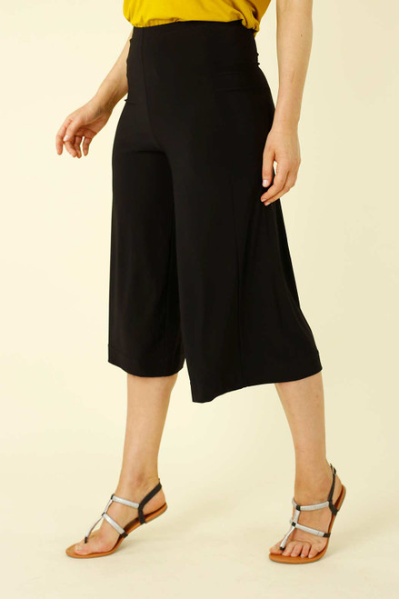 Black Classic Wide Long Short - FINAL SALE