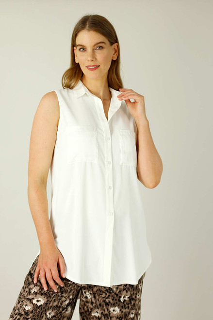 White Soft Touch Patch Cami