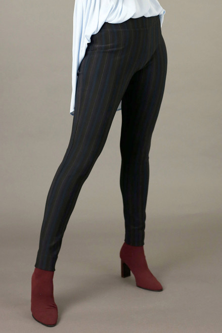 Eggplant Ponte Slim Pant - SALE