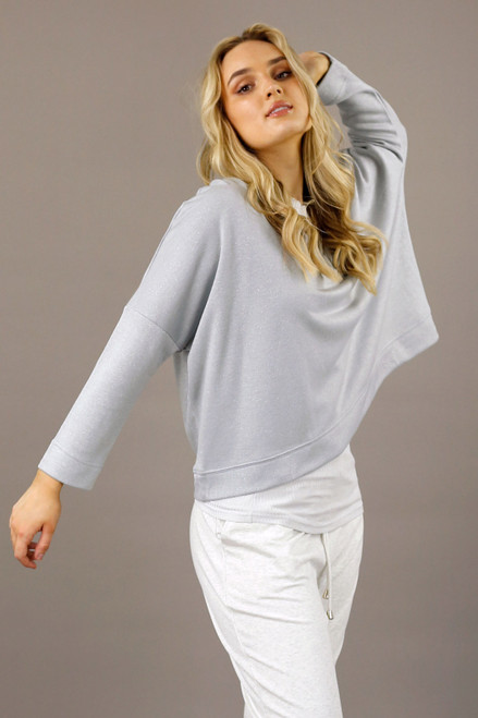 Silver Nano Cotton Jumper - SALE