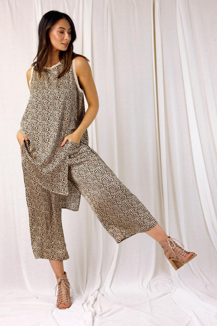 Animal Silky Gigi Top - SALE