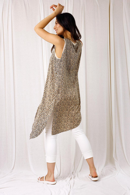 Animal Silky Gigi Top - SALE