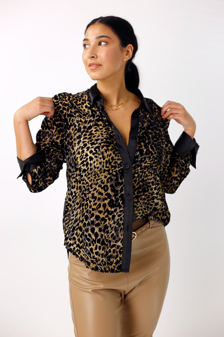 Luxury Statement Shirt - Animal - SALE