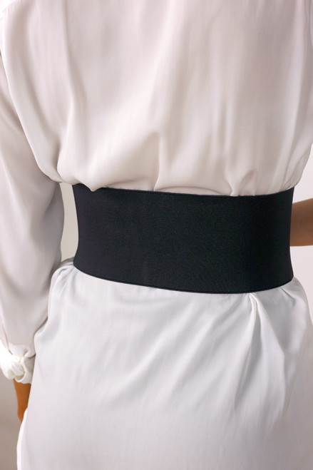 Black Zip Belt - FINAL SALE