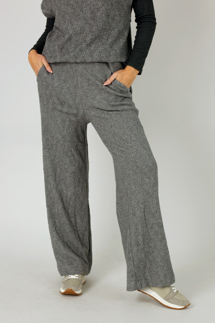 Grey Cosy Culotte