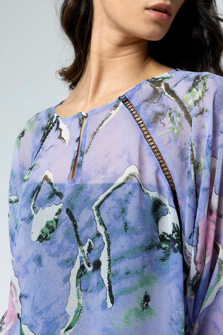 Lilac Boho Blouse - FINAL SALE