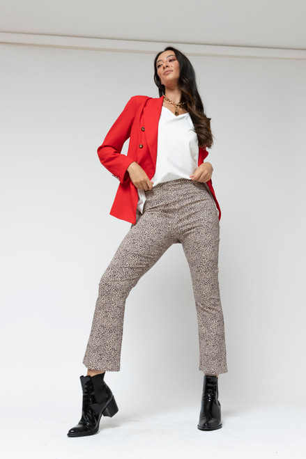 Animal Print Easy Days Stretch Pants - FINAL SALE